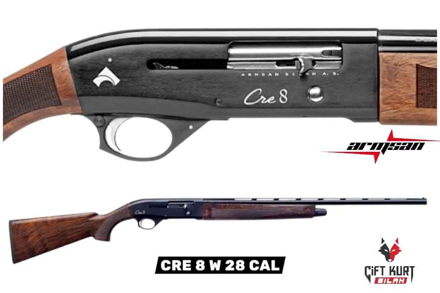 ARMSAN CRE 8 W 28 KALİBRE OTOMATİK YİVSİZ AV TÜFEĞİ